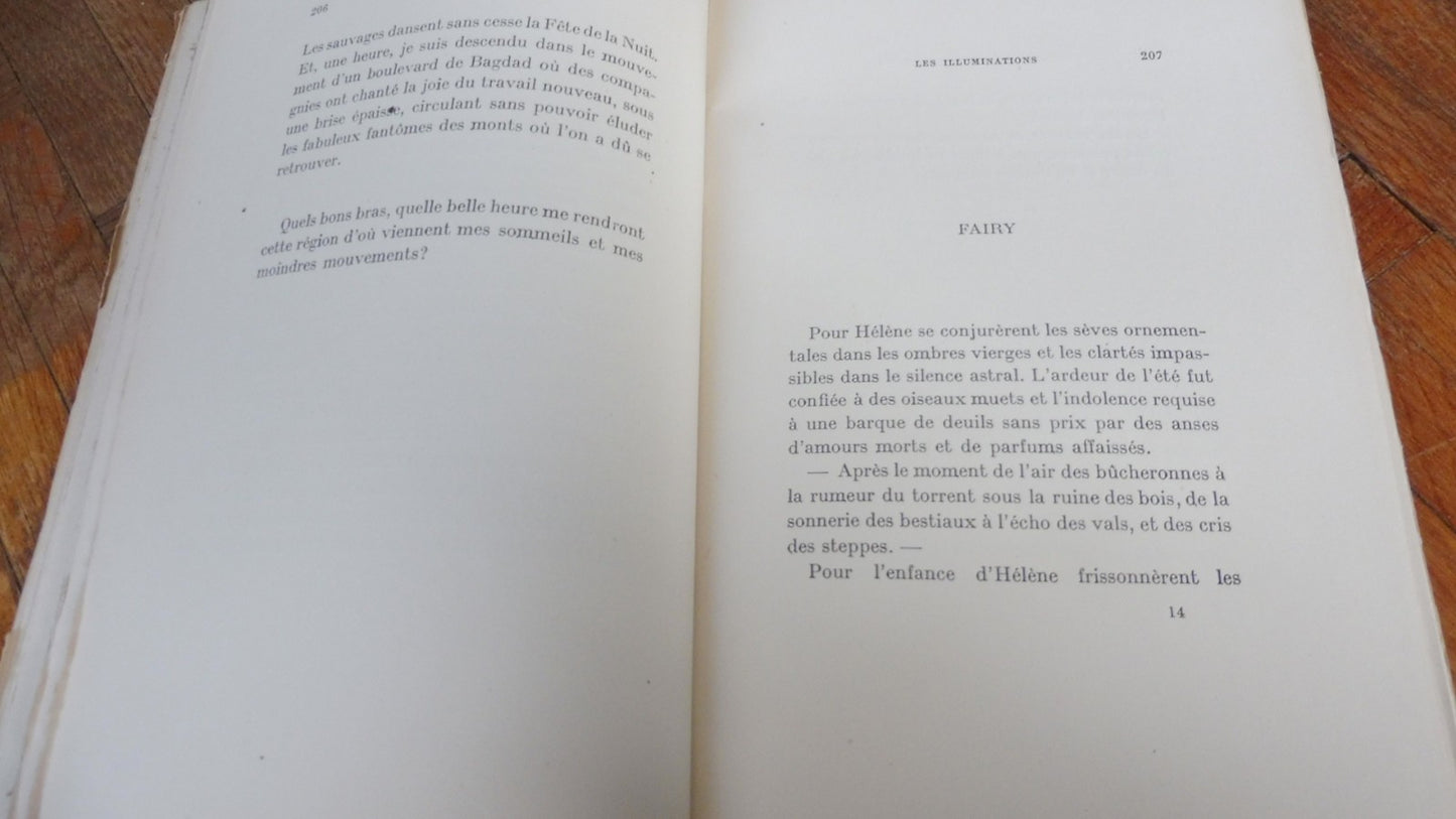 Oeuvres de Arthur Rimbaud 1924