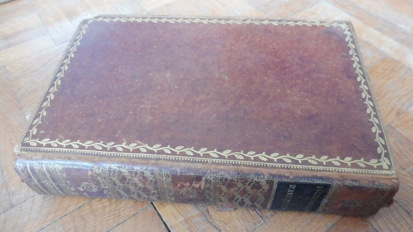 Dictionnaire d'antiquité grecques et romaines (Furgault) 1809