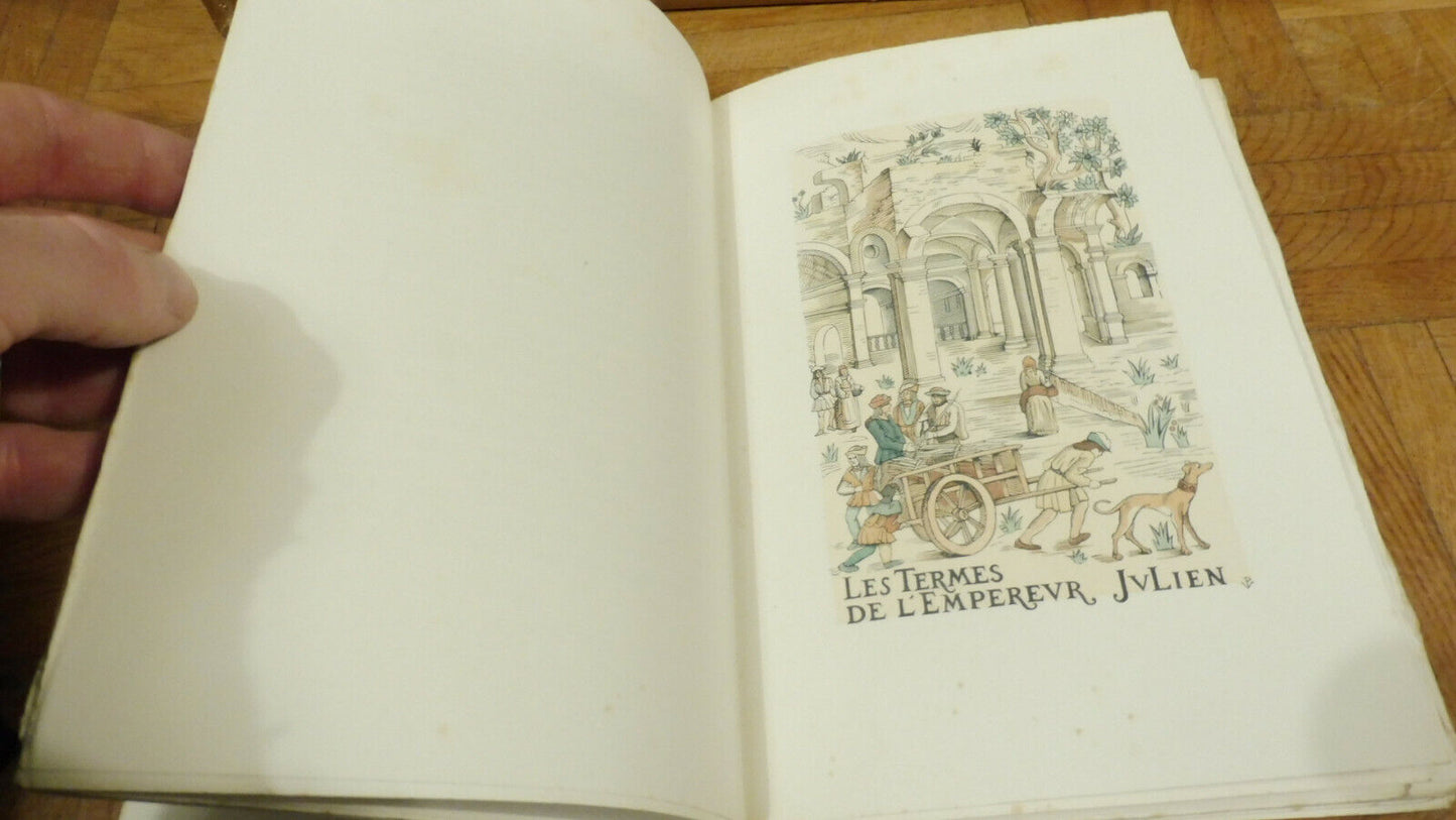 La Fleur des antiquitez de Paris (Corrozet) 1945 illus. Valade NUMEROTE