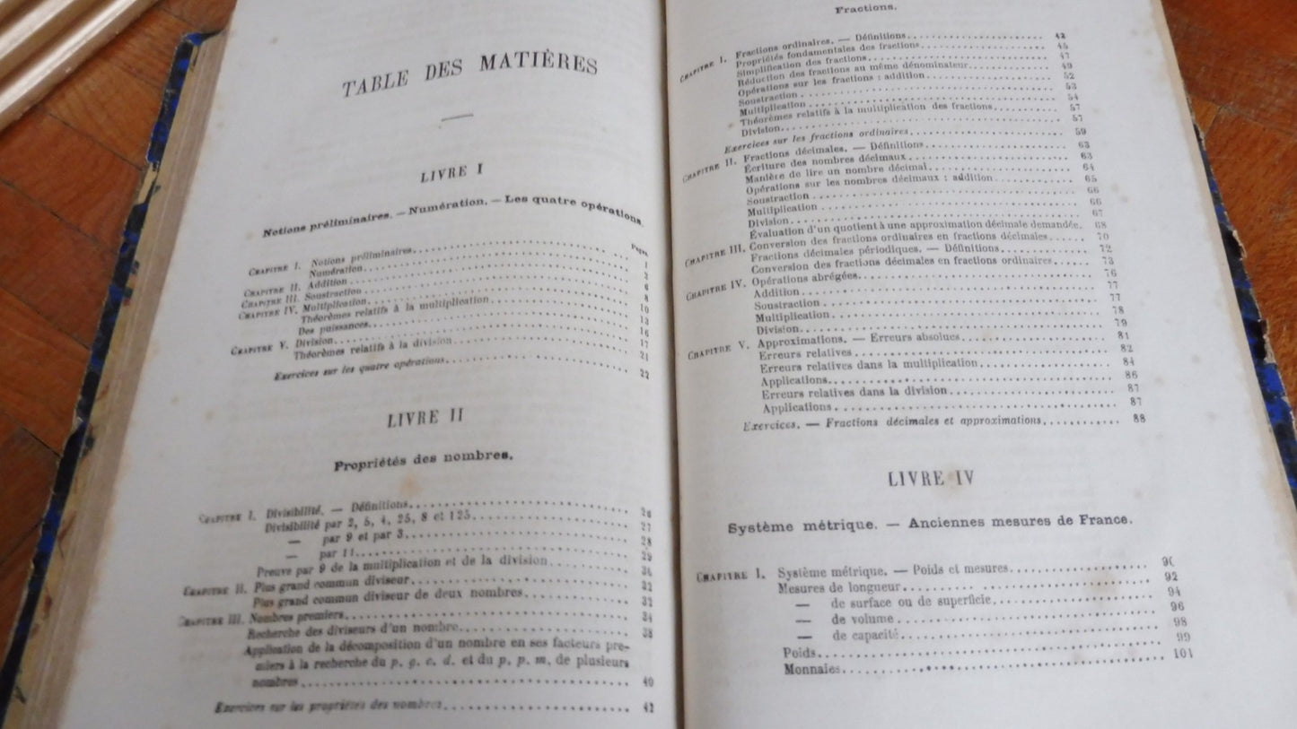 Eléments d'arithmétique (Ph. André) 1885