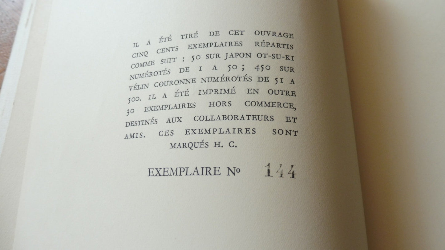 L'âne (Lucius) 1946 illus. Didier NUMEROTE VELIN