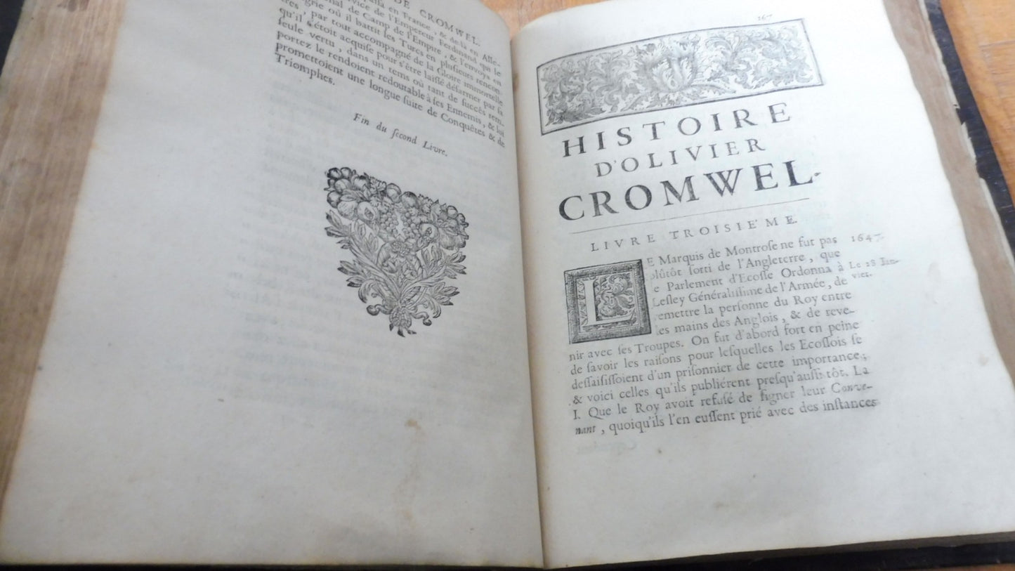 Histoire d'Olivier Cromwel (Raguenet) 1691