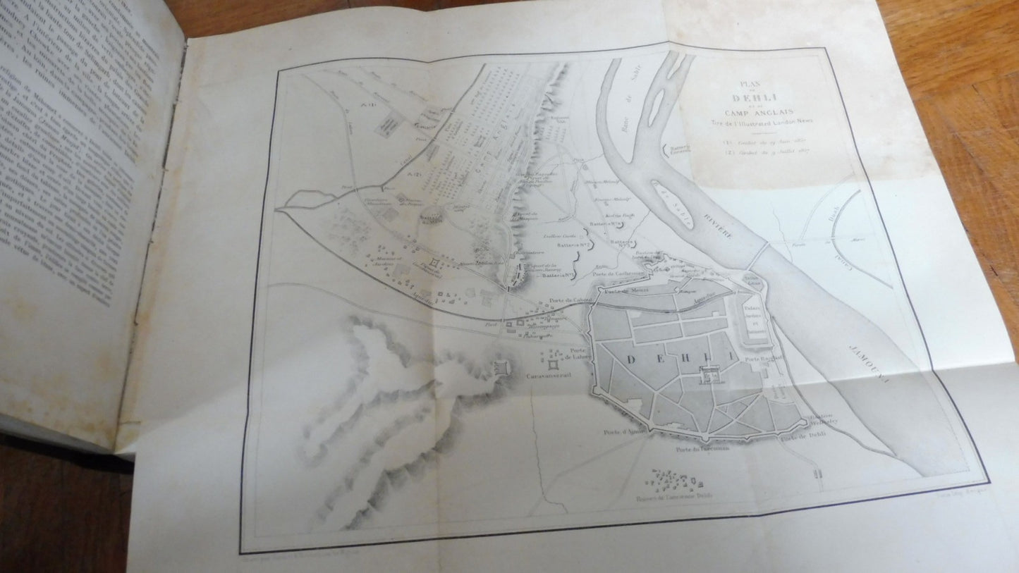Les Anglais et l'Inde (E. De Valbezen) 1875 3 vol.