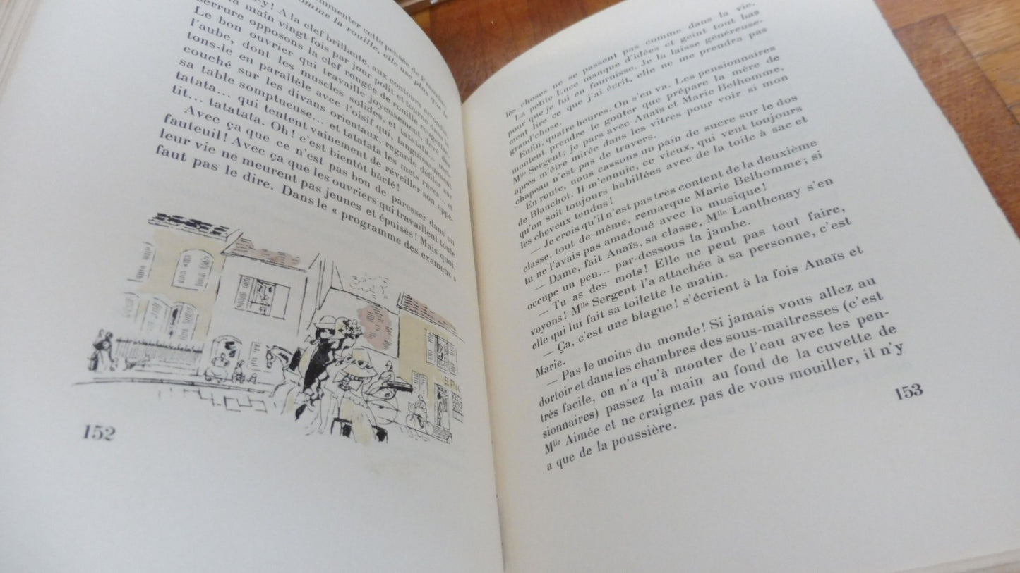 Claudineà l'école (Colette) 1925 illus. Chas Laborde RIVES