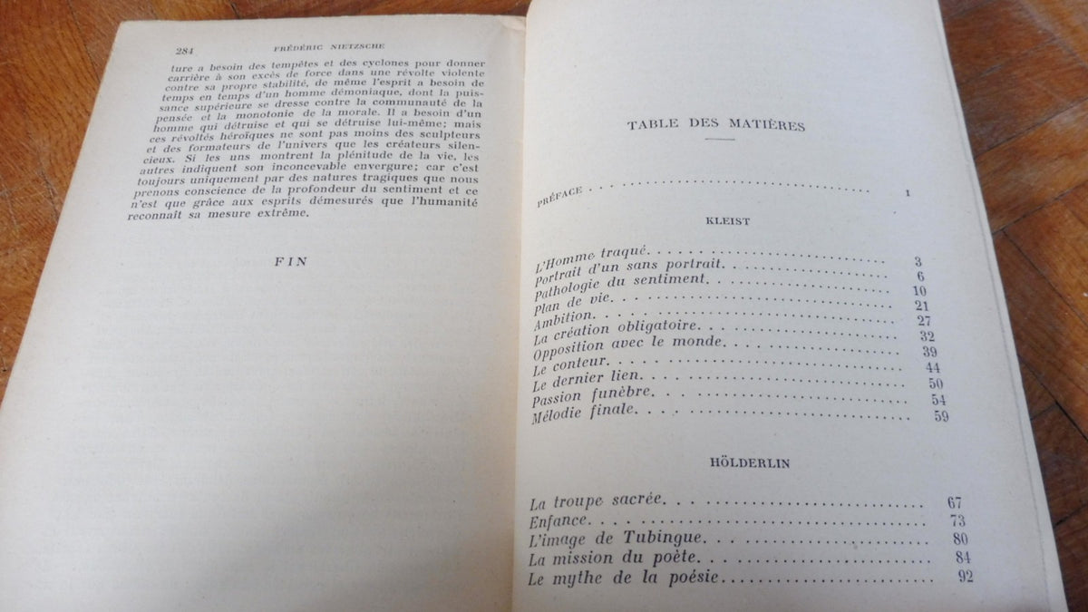 Le Combat avec le démon (Stefan Zweig) 1937