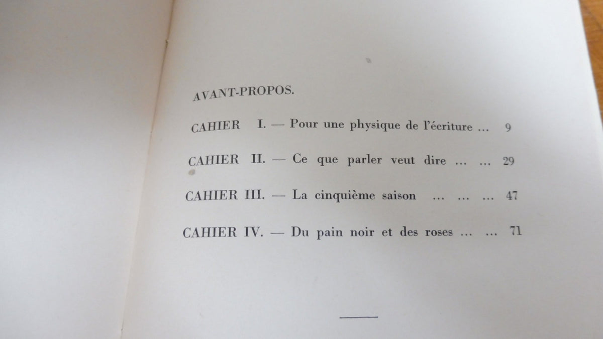 Du pain noir et des roses (Marcel Havrenne) 1957
