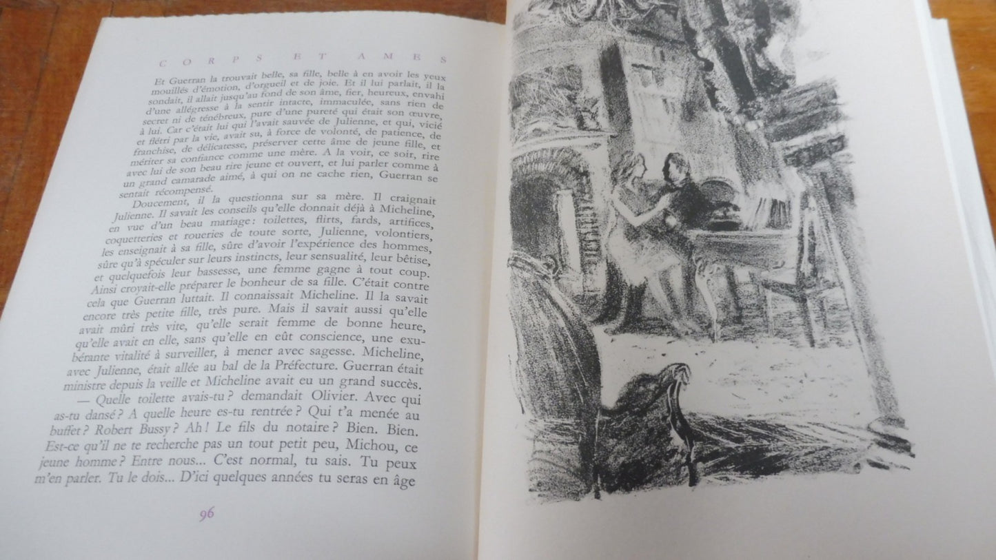 Corps et âmes (Maxence Van Der Meersch) 1948 2/2 illus. Saint-André