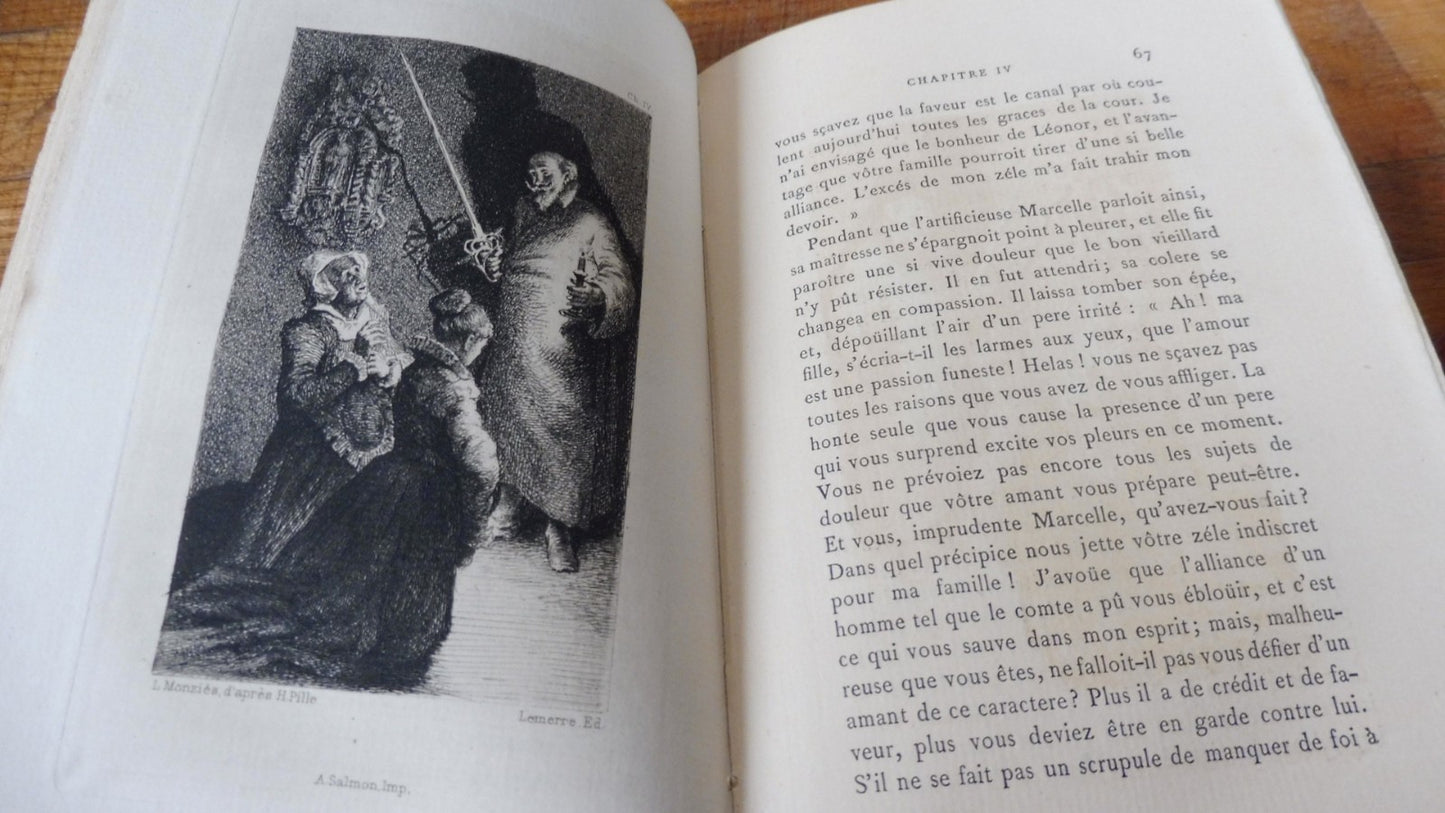 Le Diable boiteux (Le Sage) 1880 2/2 gavures Lalauze