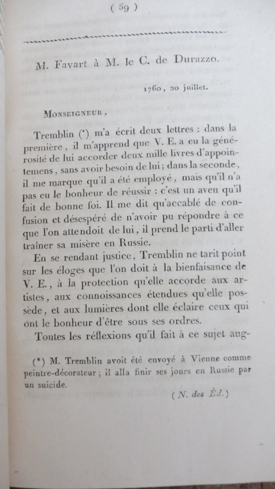 Mémoires et correspondance littéraire de Favart 1808 3/3