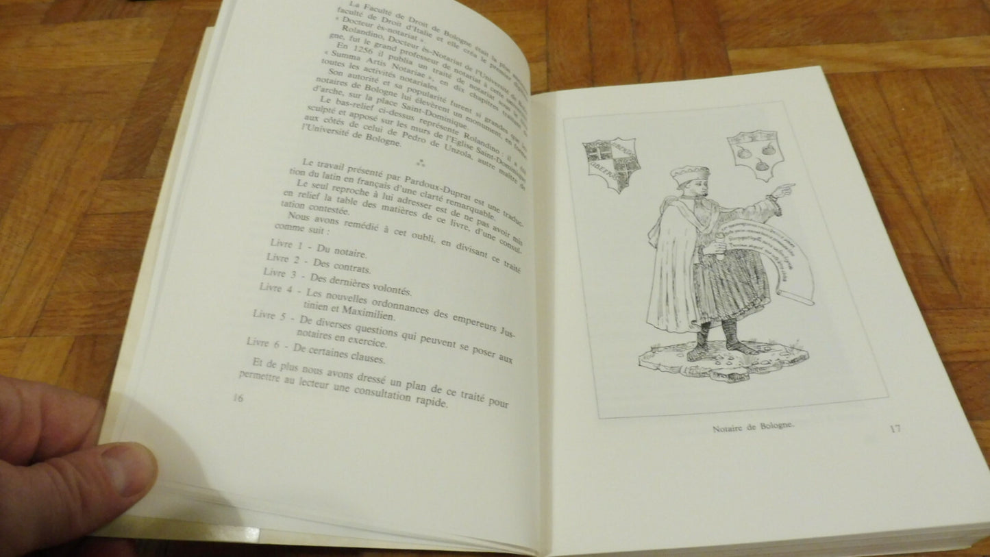 Théorique de l'art des notaires 1974 NUMEROTE ENVOI de Raymond Herment