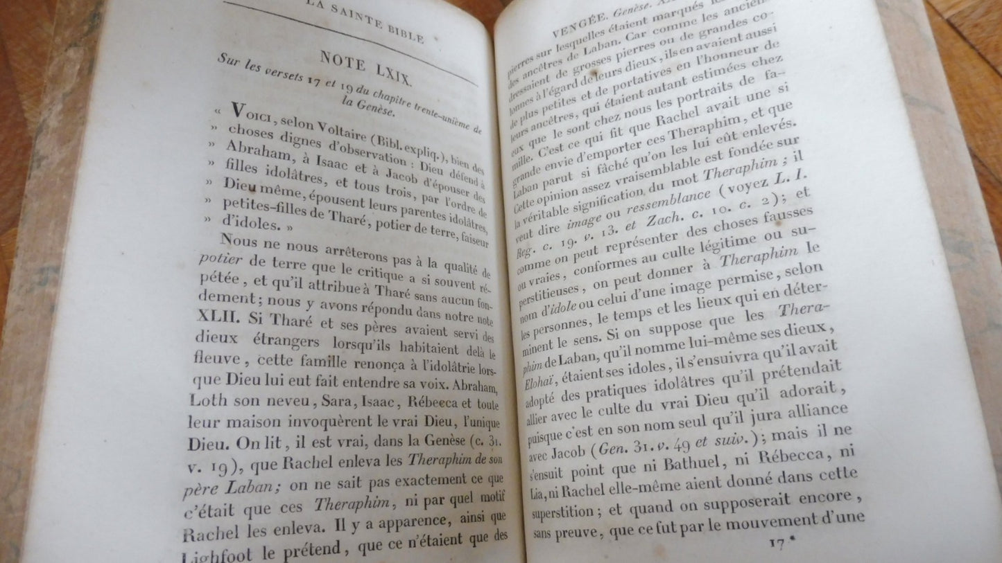 La Sainte Bible vengée des attaques de l'incrédulité (Du Clot) 1824 6/6
