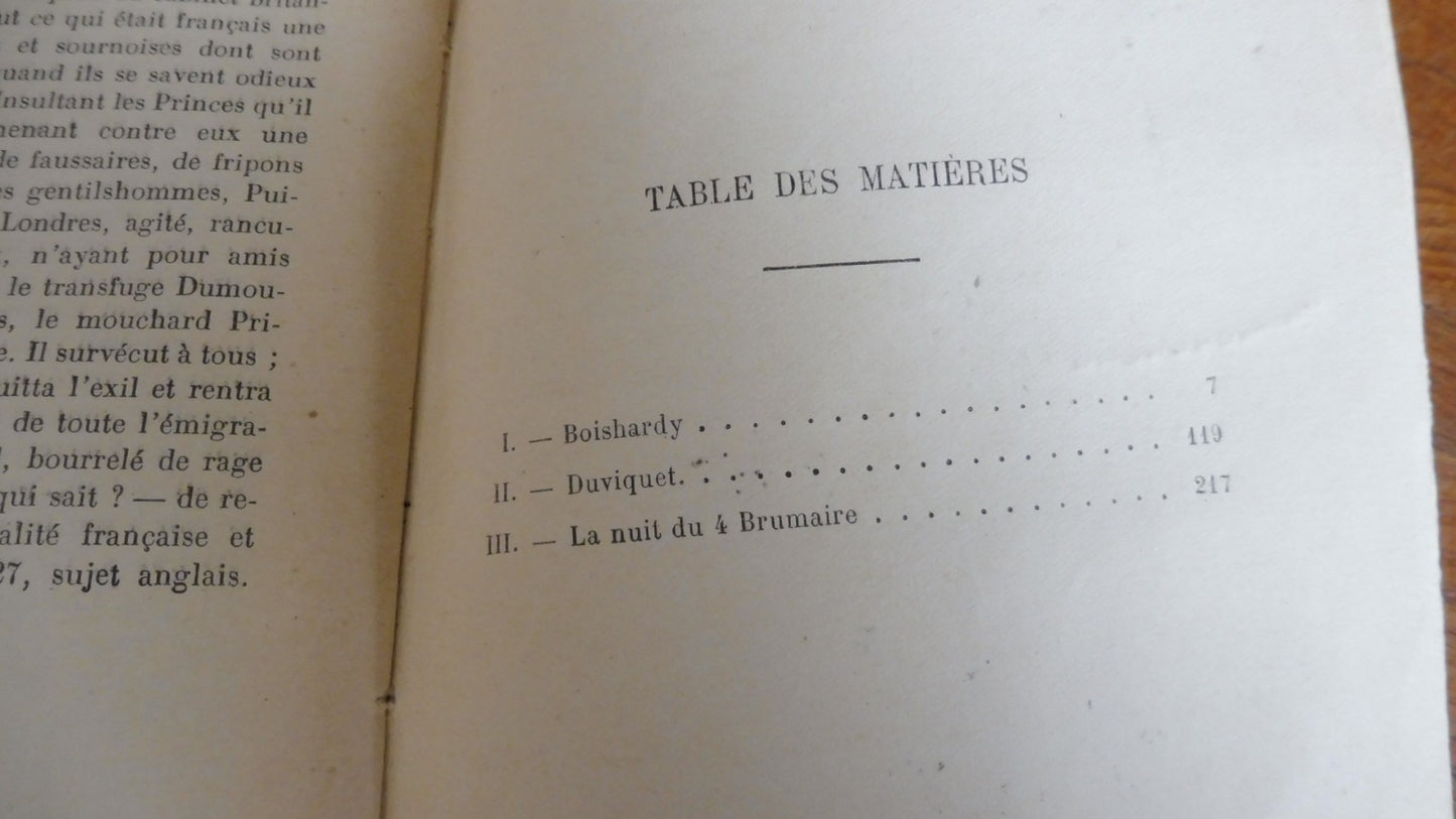 La Mirlitantouille. Episodes de la chouannerie bretonne (Lenotre) 1925