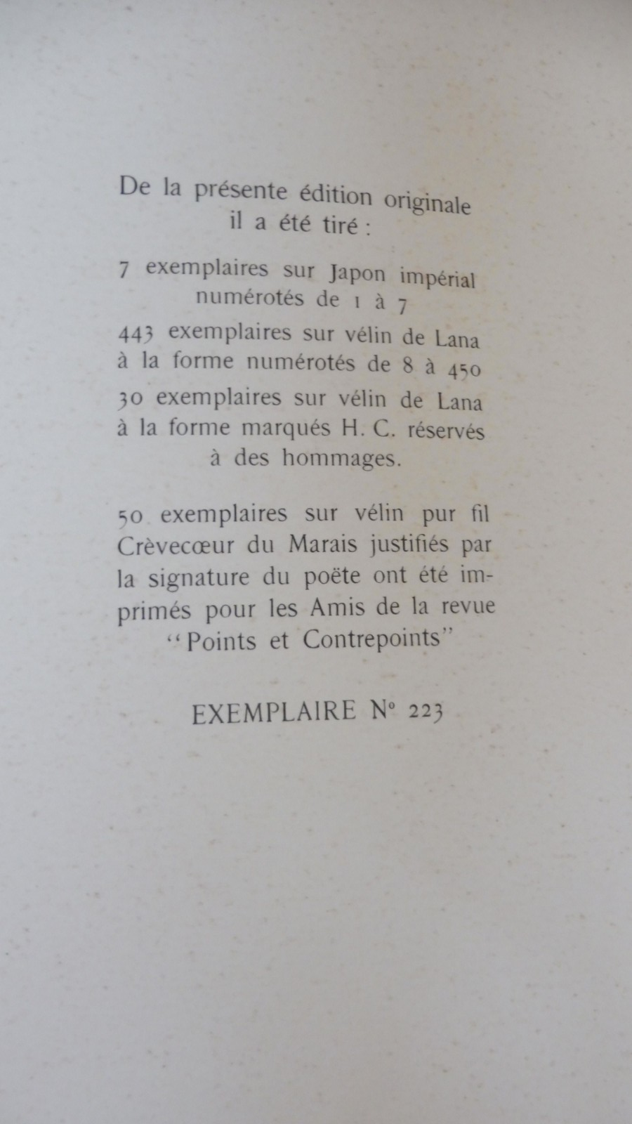 Les Douze pas des muses (Vincent Muselli) 1952 NUMEROTE