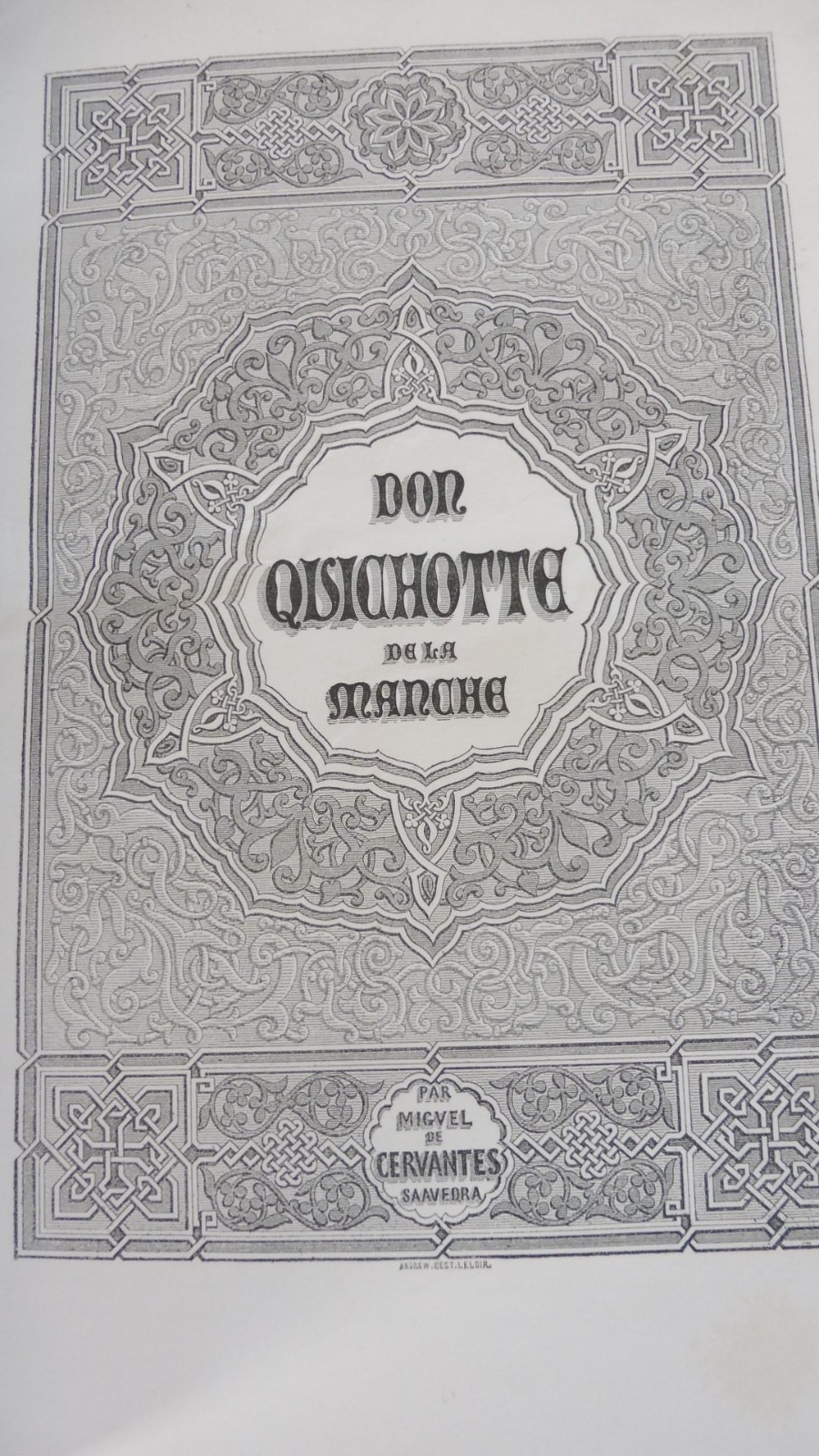 Don Quichotte (Cervantès) 1836 2/2 illus. Johannot