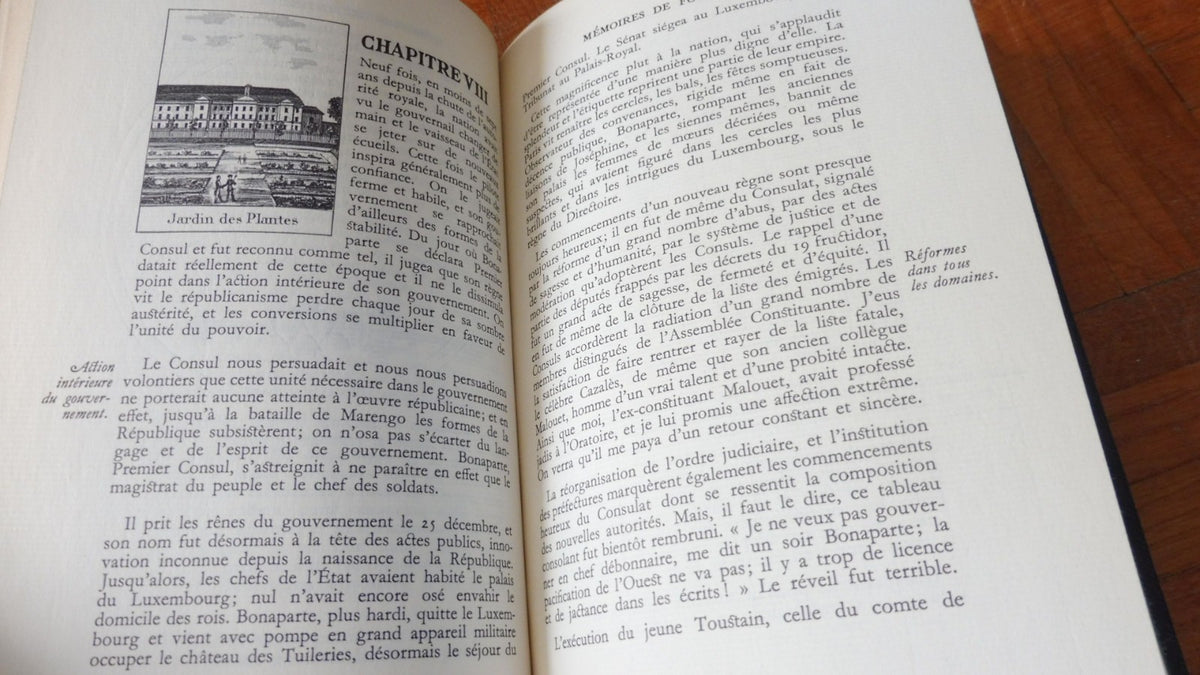 Mémoires de J. Fouché 1967 JEAN DE BONNOT