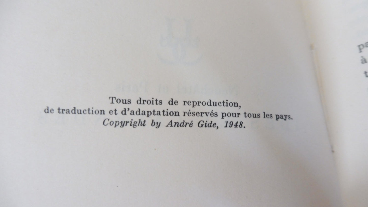 Préfaces (André Gide) 1948 EO COLLECTIVE