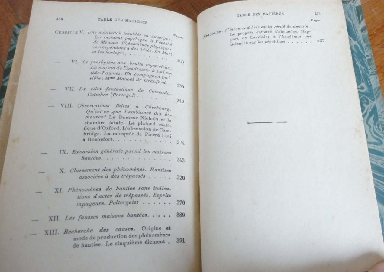 Les Maisons hantées (Camille Flammarion) 1923 EO ESOTERISME