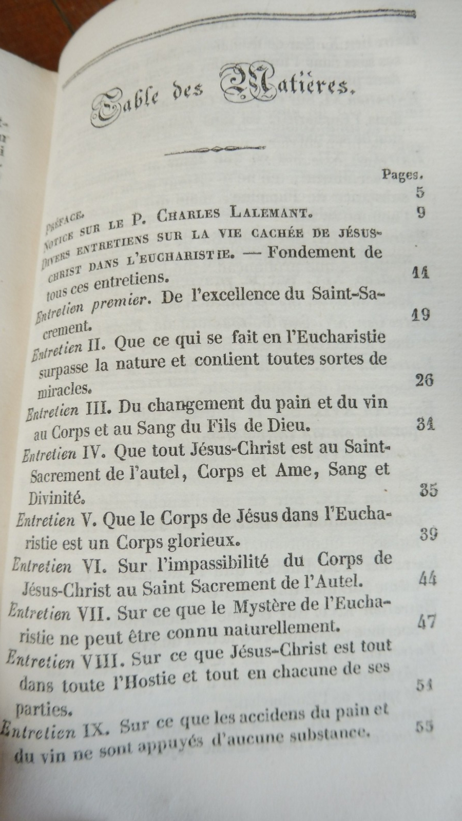 Entretiens sur la vie cachée de Jésus-Christ (Charles Lalemant) 1837