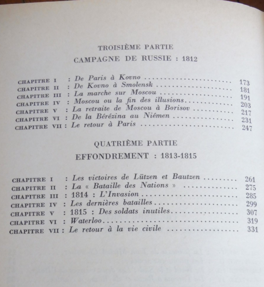 Souvenirs des guerres napoléoniennes (Chevalier) 1970