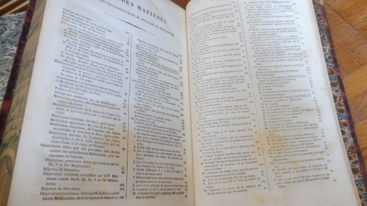 Oeuvres philosophiques de Descartes 1838