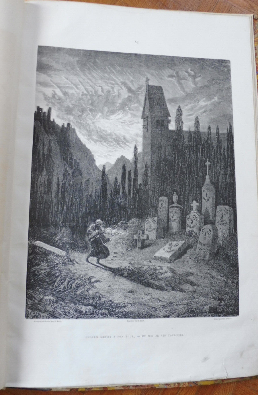 Le Juif errant (Pierre Dupont) 1862 IN FOLIO Illus. Gustave Doré