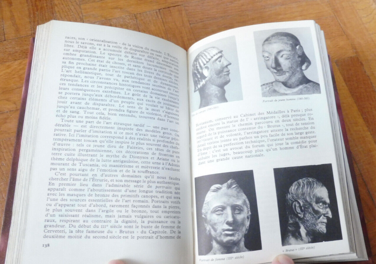 Les Etrusques (A. Hus) + Les Gaulois (R. Pernoud) 2 tomes en 1 vol. 1957-59