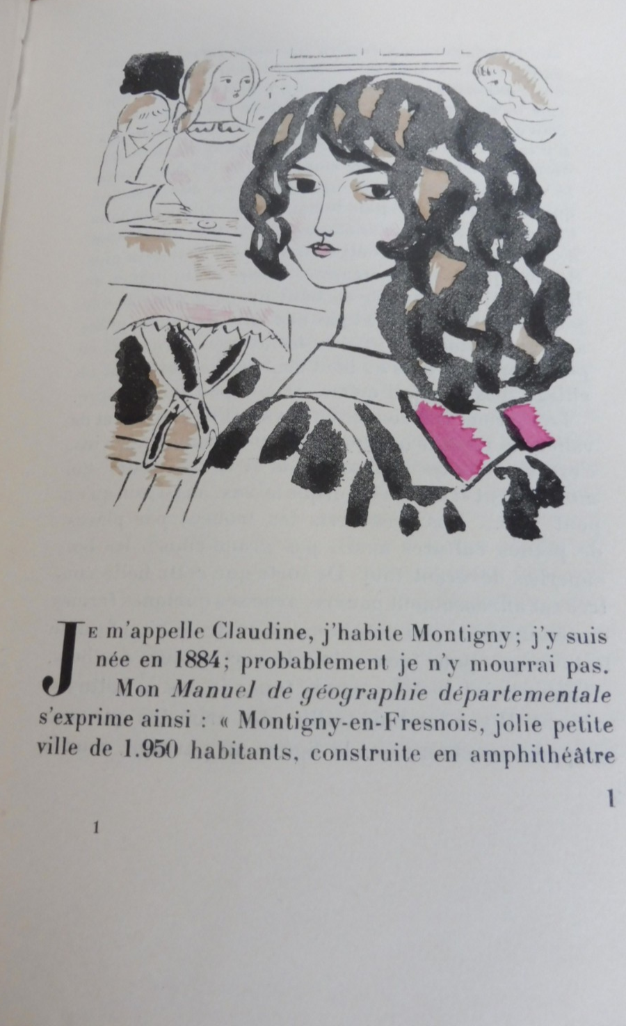 Claudineà l'école (Colette) 1925 illus. Chas Laborde RIVES