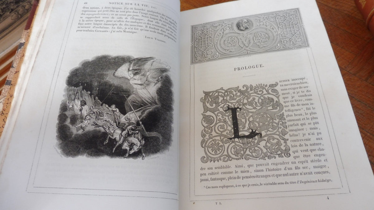 Don Quichotte (Cervantès) 1836 2/2 illus. Johannot