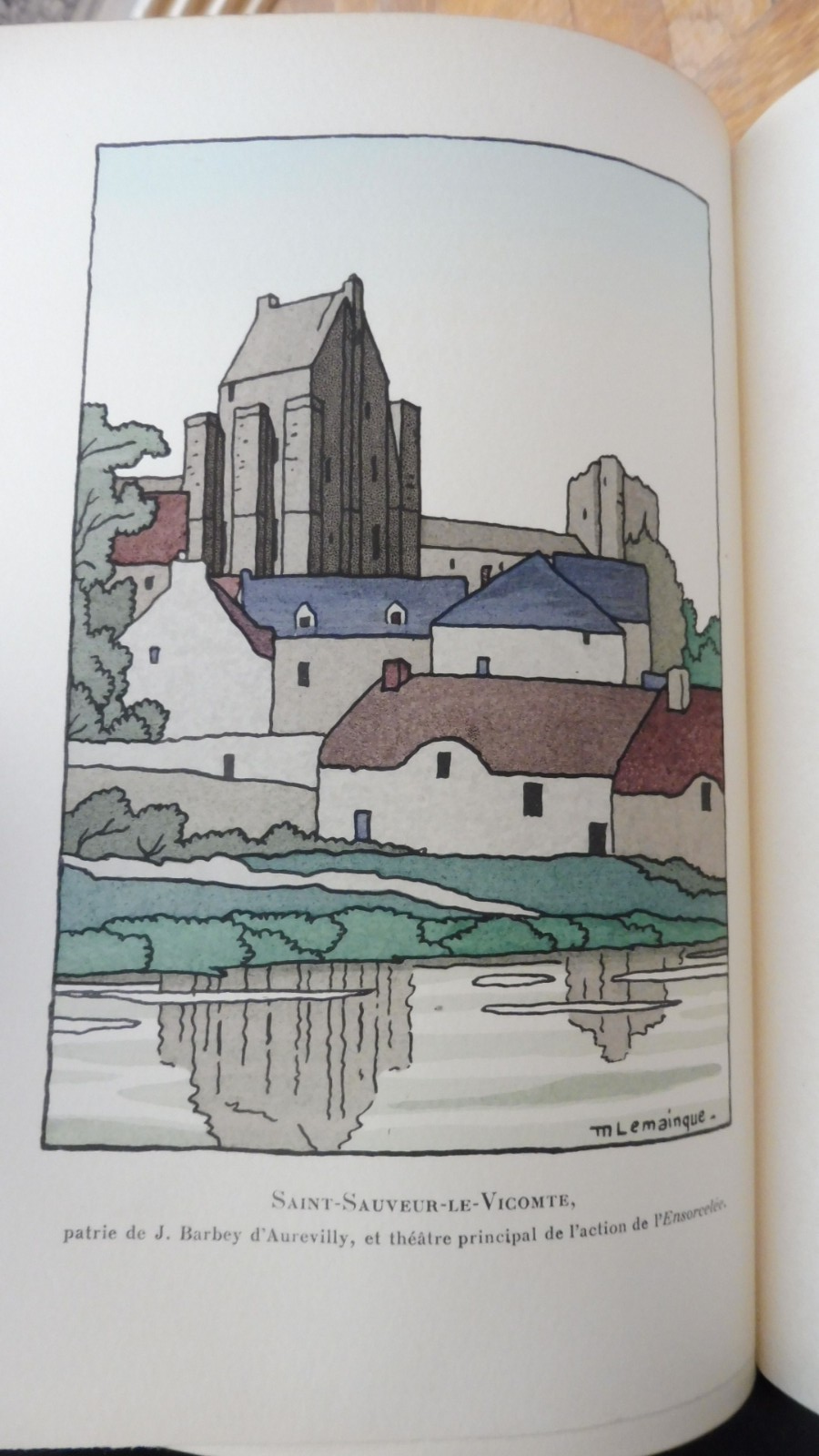 L'Ensorcelée (Barbey D'Aurevilly) 1932 illus. Lemainque VELIN