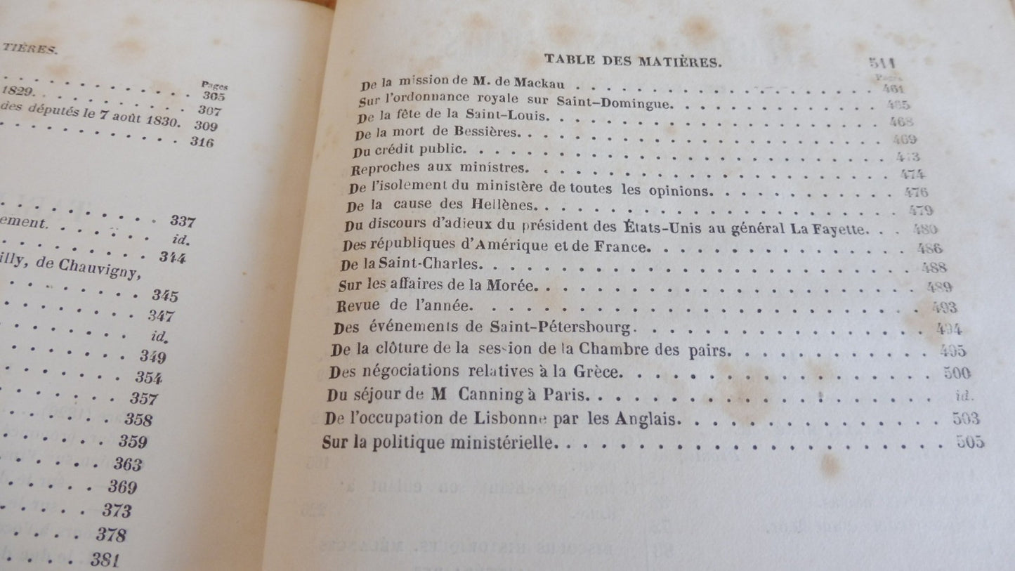Opinions et discours (Chateaubriand) s.d.