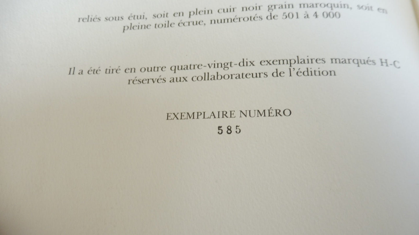 Oeuvres de Boris Vian 1980 6/6 illus. Topor