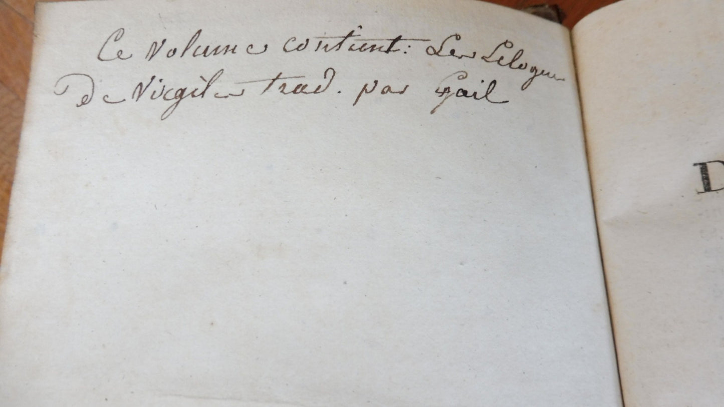Théocrite (Gail trad.) 1808
