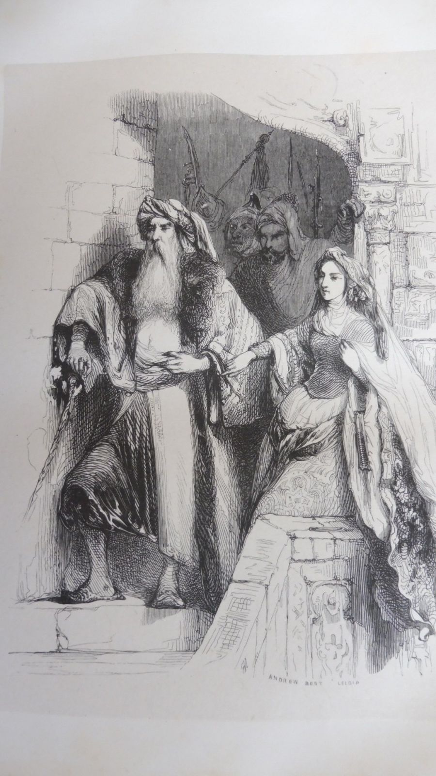 La Jérusalem délivrée (Philipon De La Madelaine) 1844 illus. Baron...