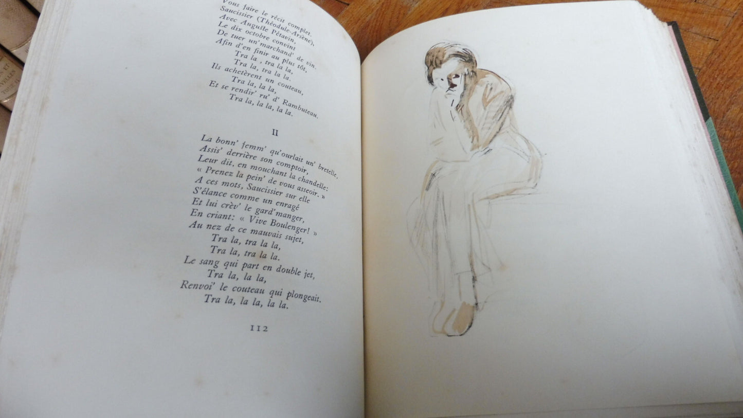 Oeuvres de Courteline 10 vol. illus. Dunoyer de Segonzac, Dignimont...