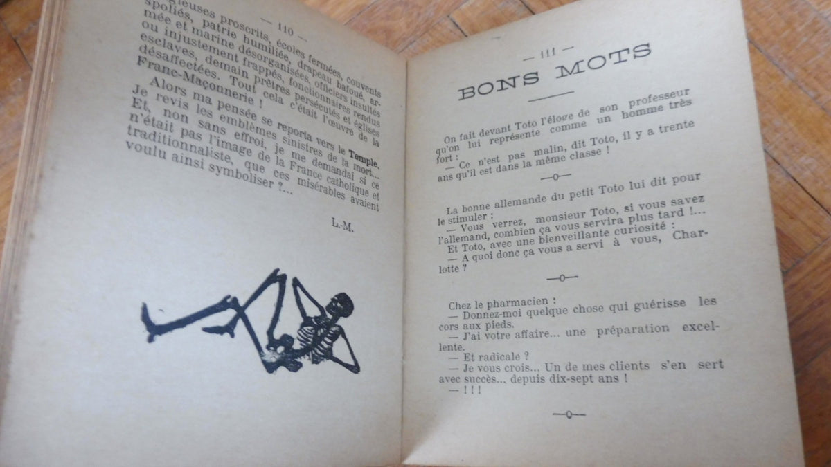 Le Blagueur. Almanach 1907 RARE LOIRET