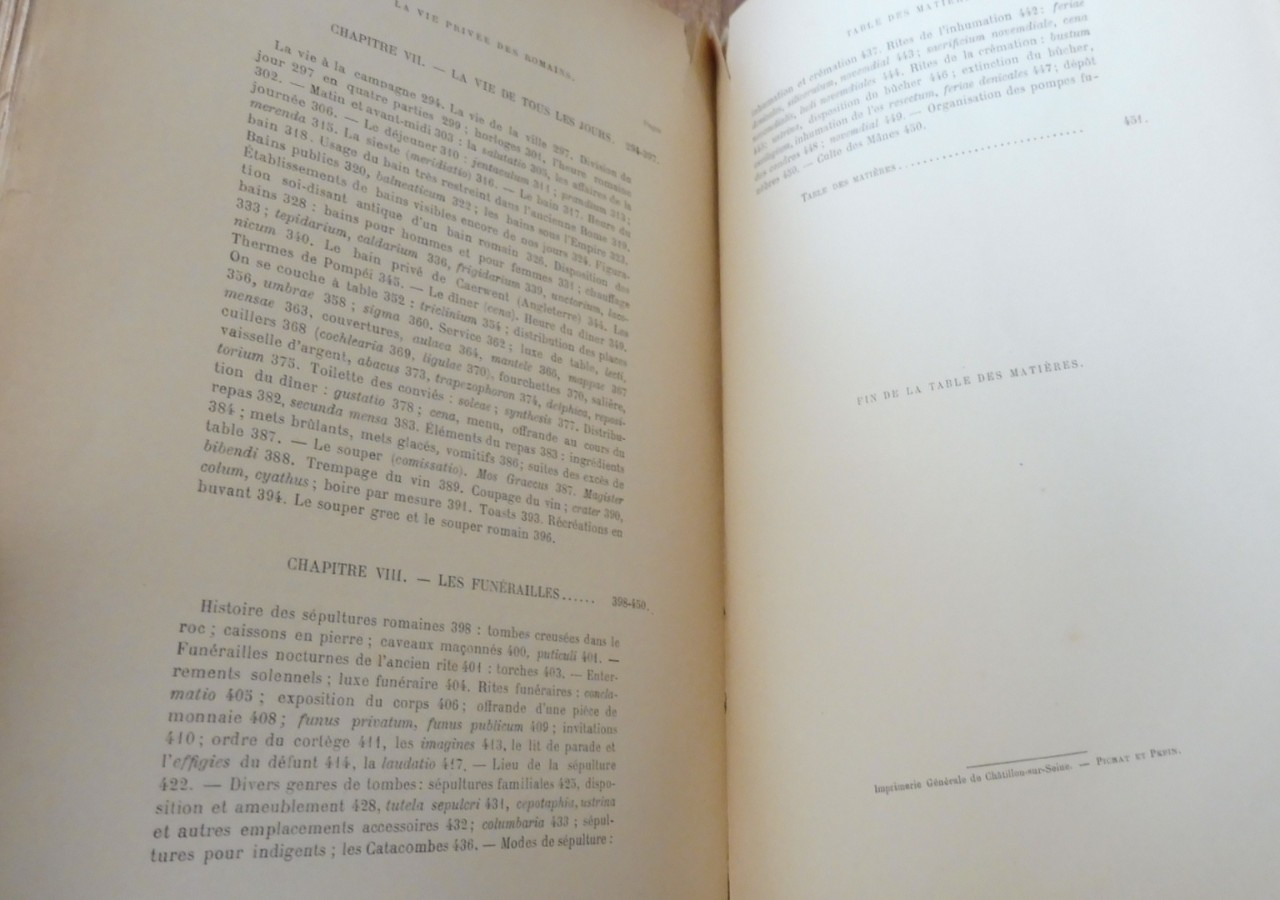 La Vie privée des romains (Joachim Marquardt) 1892-93 2/2