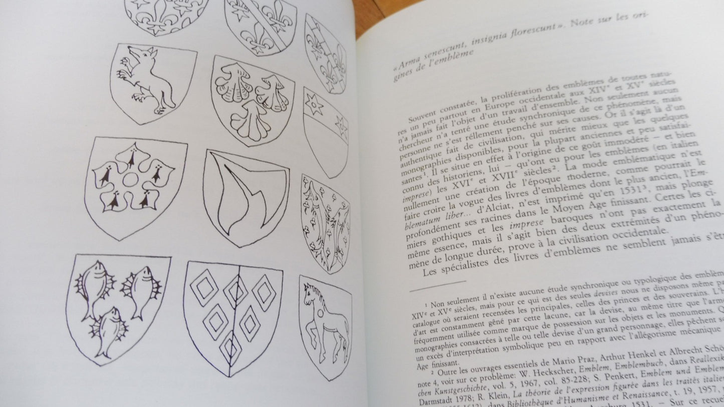 Figures et couleurs (Michel Pastoureau) 1986 HERALDIQUE