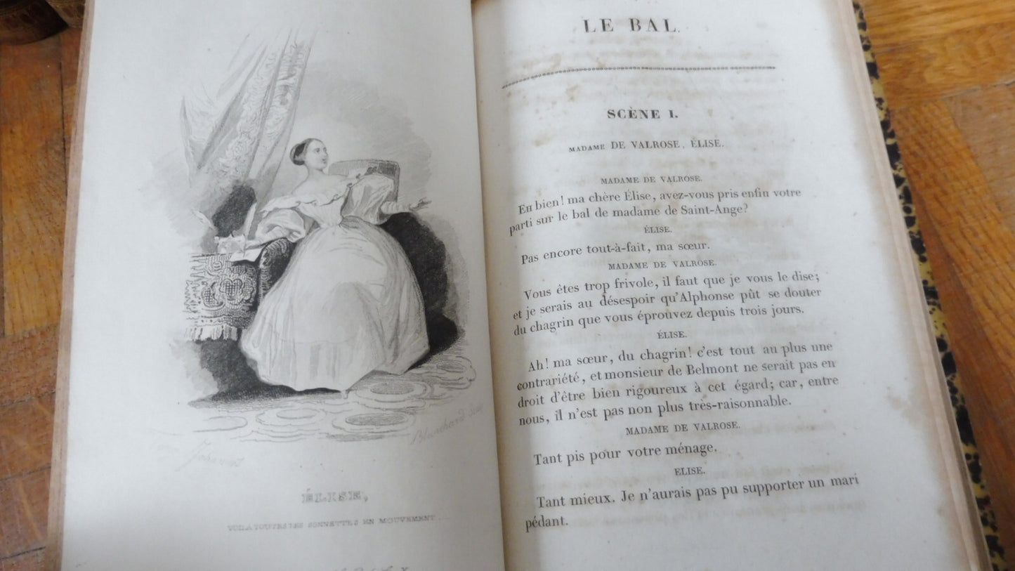 Proverbes dramatiques (Théodore Leclercq) 1935-1936