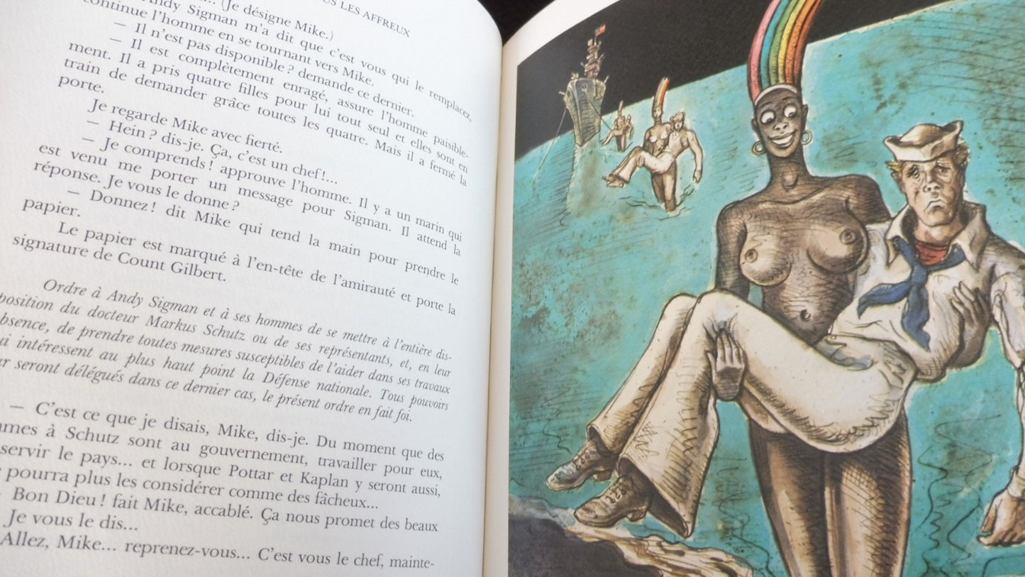 Oeuvres de Boris Vian 1980 6/6 illus. Topor