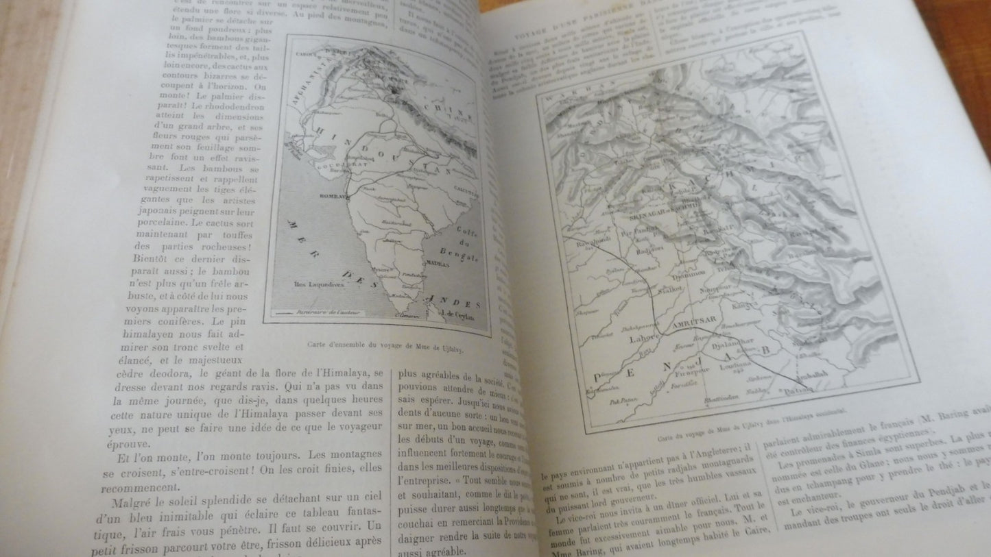 Le Tour du monde. Année 1883 (E. Charton) 1883 PERSE, NIGER, HIMALAYA...