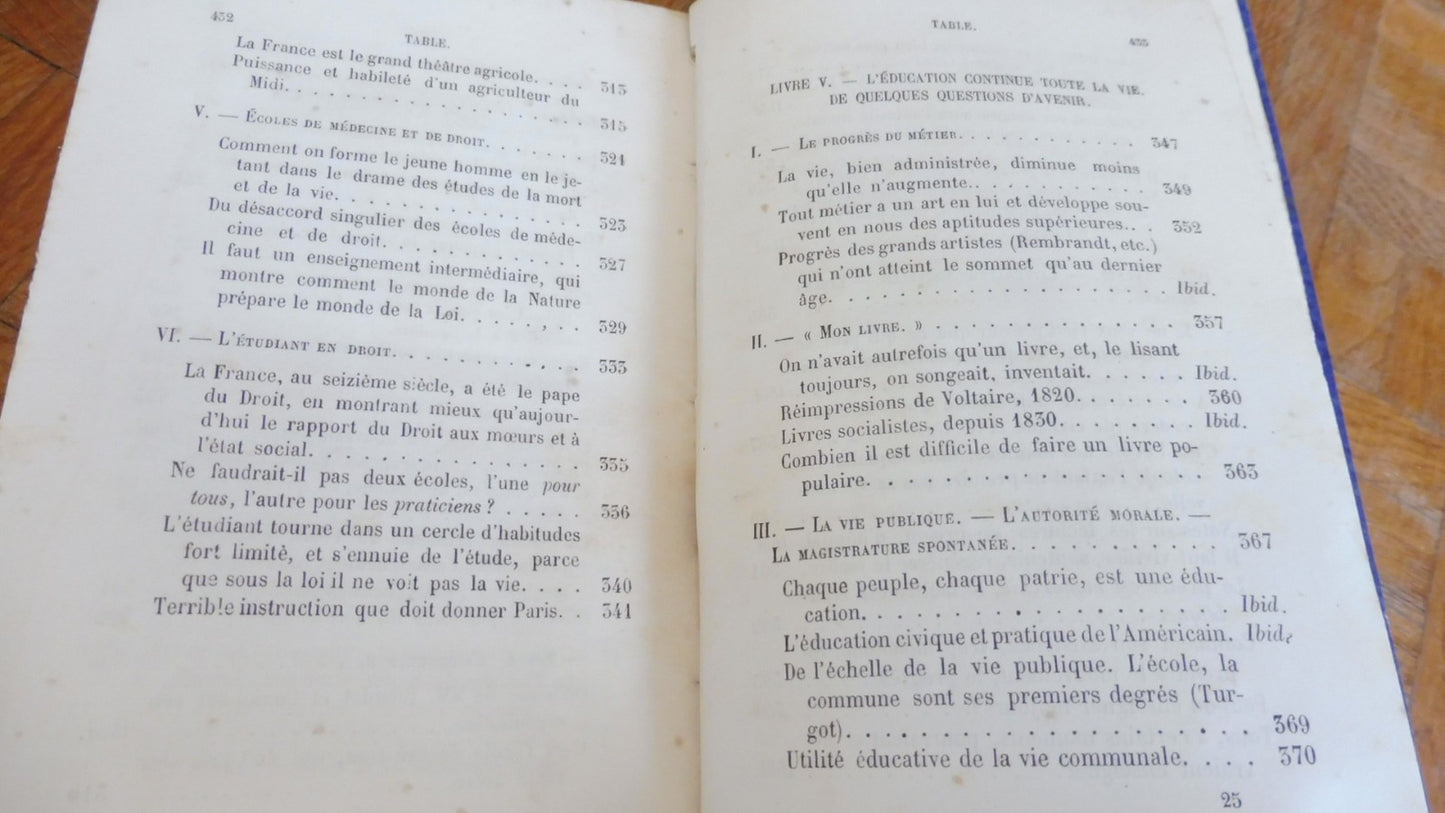 Nos fils (Jules Michelet) 1870 EO