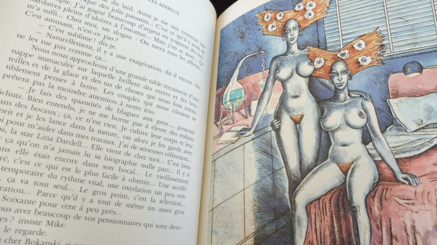 Oeuvres de Boris Vian 1980 6/6 illus. Topor