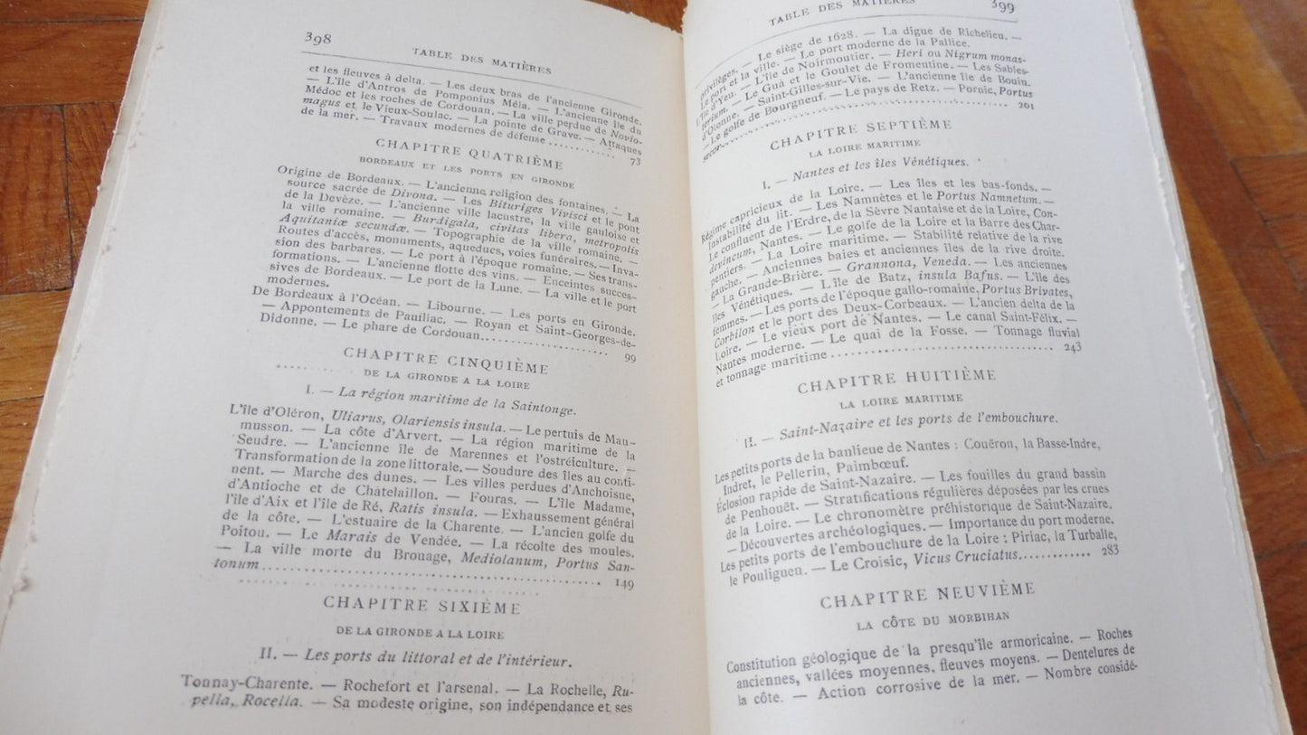Côtes et ports français de l'océan (Charles Lenthéric) 1901