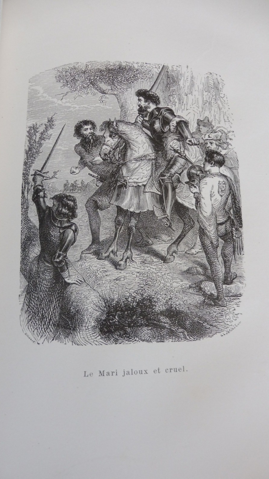 Contes de Boccace (Sabatier de Castres trad.) s.d. illus. Johannot, Grandville..