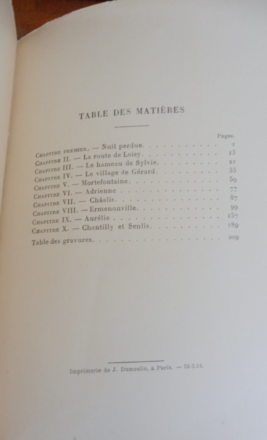 Au Pays de Gérard De Nerval (Jacques Boulenger) 1914