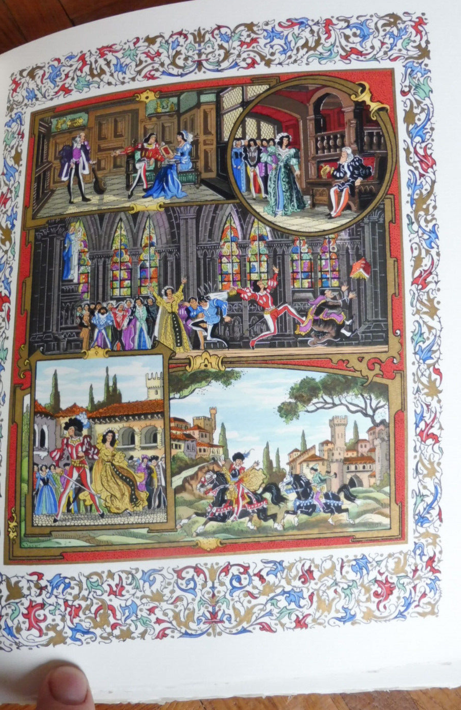 Chefs d'oeuvre de Shakespeare 1974 illus. Gradassi 12/12