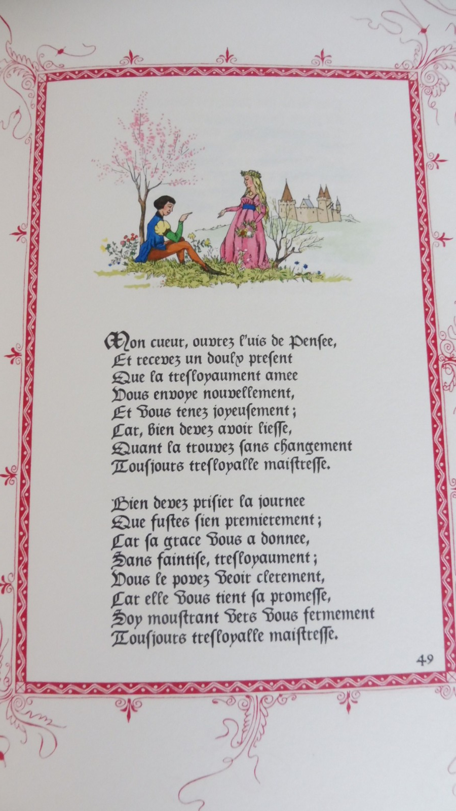 Poésies de Charles d'Orléans 1970 illus. Hubert Vélin