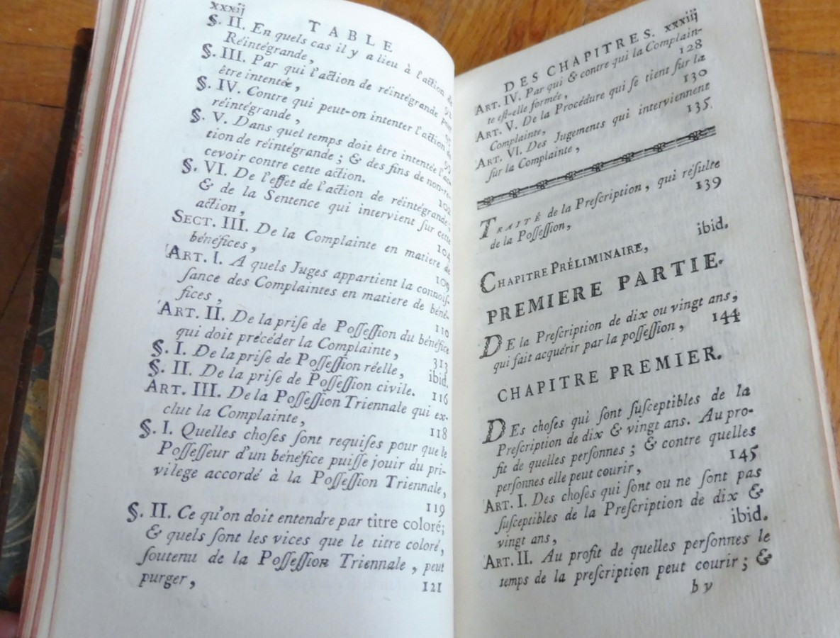 Traité de la Possession et de la Prescription t.2 (Pothier) 1772