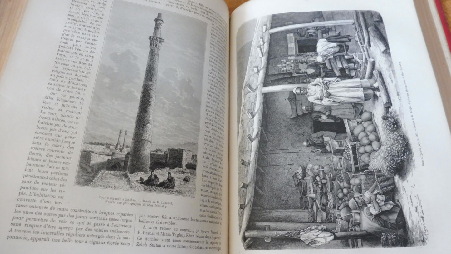 Le Tour du monde. Année 1883 (E. Charton) 1883 PERSE, NIGER, HIMALAYA...