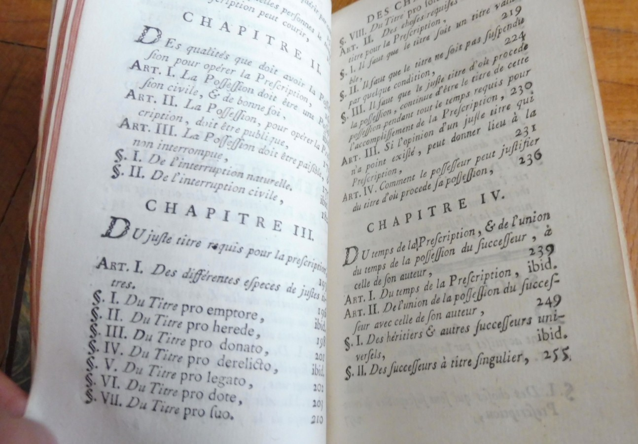 Traité de la Possession et de la Prescription t.2 (Pothier) 1772